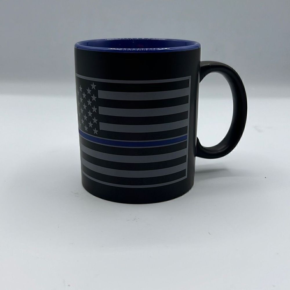 Blue Line Flag Mug 